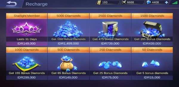 Generator Diamonds ML screenshot 1