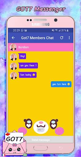 GOT7 Messenger Simulator screenshot 3