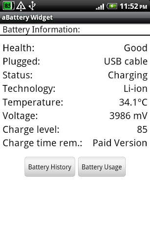 Battery Widget screenshot 1