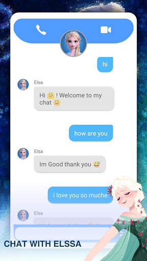 Call Elssa Chat   video call (Simulation) screenshot 3