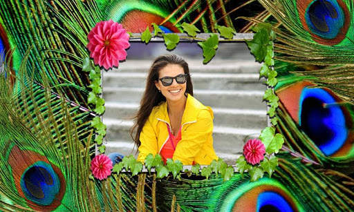 Peacock Feathers Photo Frames HD screenshot 3