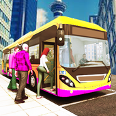 Highway Coach Bus Simulator 17 - Traffic Driver 3D icon