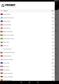 Football Betting Tips, Odds & Livescore - PROBET screenshot 10