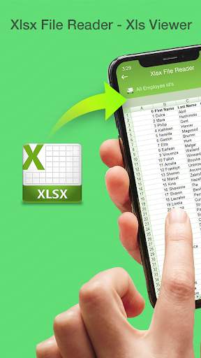 Xlsx File Reader & Viewer screenshot 1