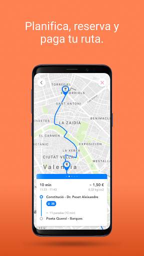 Meep - transporte público, taxi y más screenshot 4