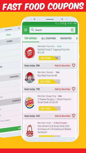 King Fast Food Coupons – Burger king Taco скриншот 4