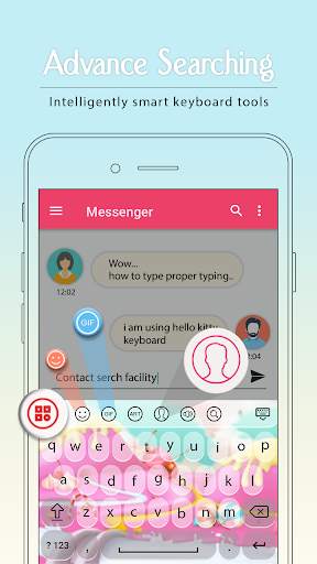 Candy Keyboard screenshot 1