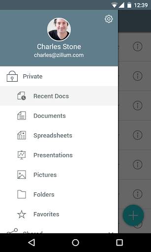 Document Management -Zoho Docs screenshot 1
