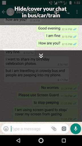 Screen Guard For Whatsapp screenshot 2