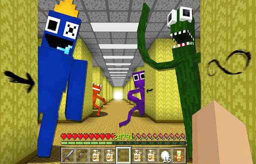 Rainbow Friends For Minecraft screenshot 2