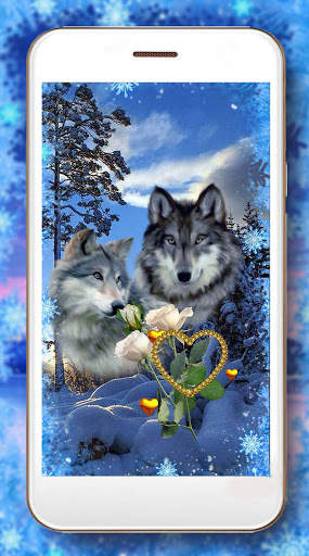 Wolf Love Live Wallpaper screenshot 6
