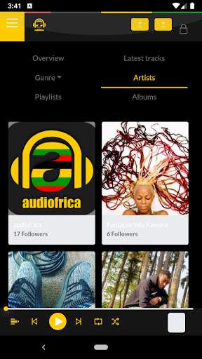 Audiofrica Artist screenshot 1