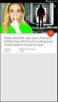 Rebecca Zamolo vlog full screenshot 5