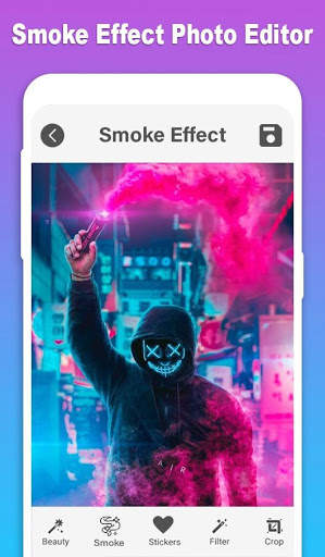Smoke Effect Camera Photo Editor screenshot 4
