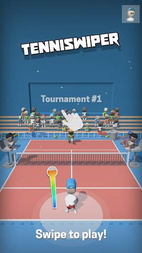 TenniSwiper - Mobile Tennis Game screenshot 1