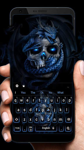 Dragon Skull Keyboard screenshot 2