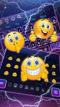 Electric Screen Laser Keyboard Theme स्क्रीनशॉट 3