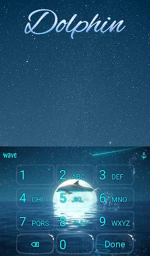 Dolphin Animated Keyboard   Live Wallpaper screenshot 5