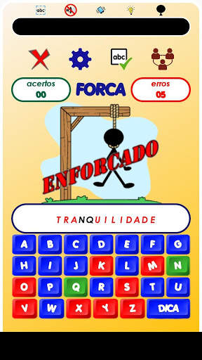 Jogo da Forca - Brasil screenshot 3