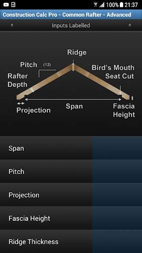 Construction Calc Pro - FREE 4 تصوير الشاشة