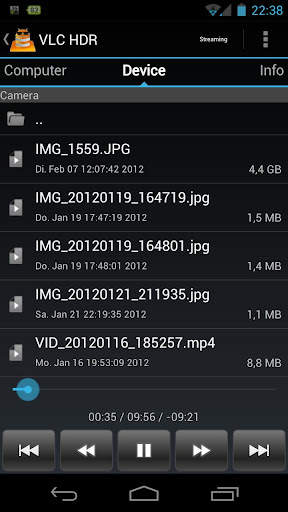CJ VLC HD Remote (  Stream) screenshot 8