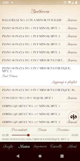 Sveglia di musica classica screenshot 3