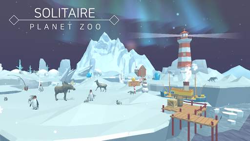 Solitaire : Planet Zoo 4 تصوير الشاشة