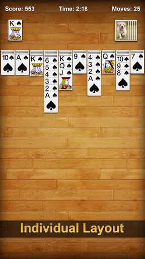 Spider Solitaire screenshot 3