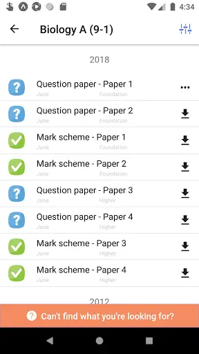 My Past Papers screenshot 4