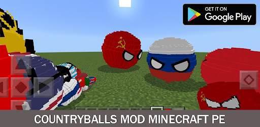 Countryballs mod For Minecraft screenshot 1