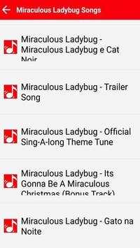 Miraculous Ladybug Lovely Songs screenshot 3