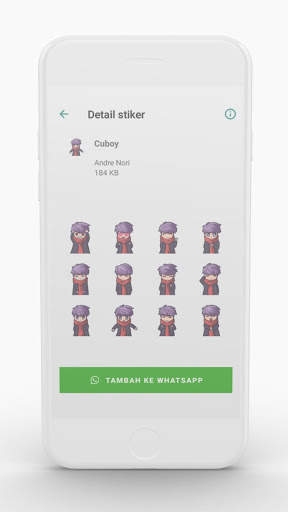 Sticha - Stiker WA Gratis 1 تصوير الشاشة