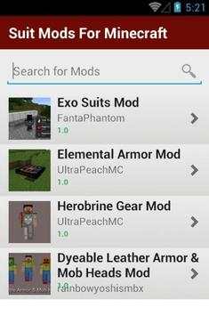 Suit Mods For Minecraft screenshot 2