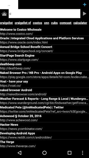 Naked Browser web browser LTS screenshot 4