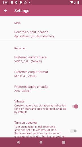 Magic Call Recorder screenshot 2