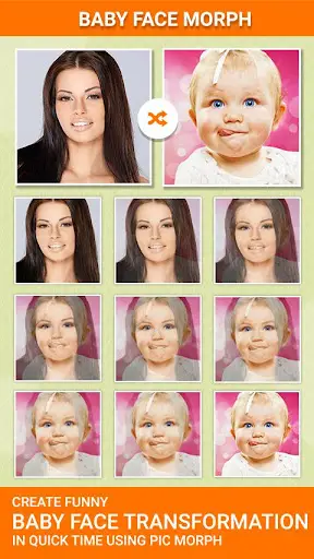 Pic Morph - Morph Faces स्क्रीनशॉट 2
