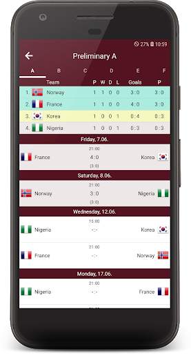 Women's Football World Cup 2019 screenshot 2