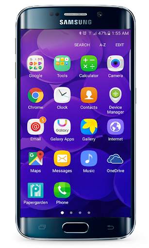 Galaxy S8 launcher theme screenshot 3