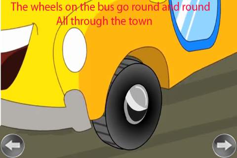 Wheels On the Bus Rhyme screenshot 2
