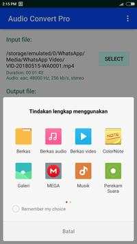 Video Audio Convert Mp3 pro screenshot 1