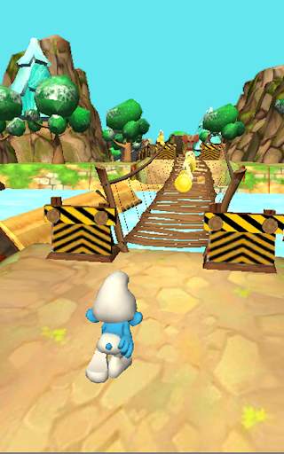 Subway Smurf Dash - Jungle Run Adventure screenshot 7