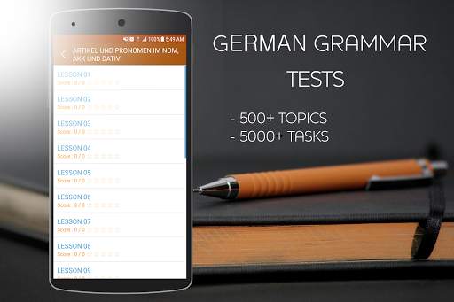German Grammar Test screenshot 3