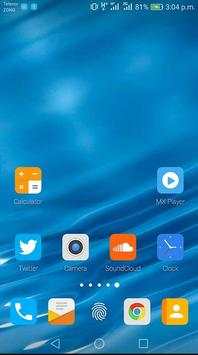 Theme for Sharp Aquos 3 تصوير الشاشة