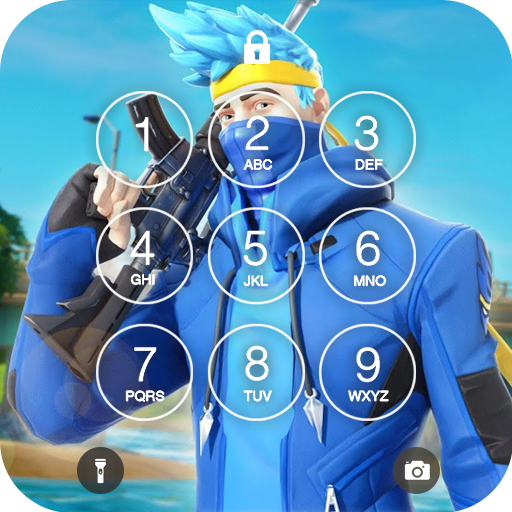 Lock Screen &amp; Wallpapers for Battle Royale fort आइकन