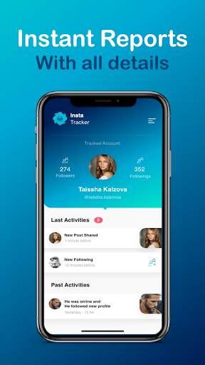 instaTracker - Last Seen Activity & Online Tracker screenshot 3