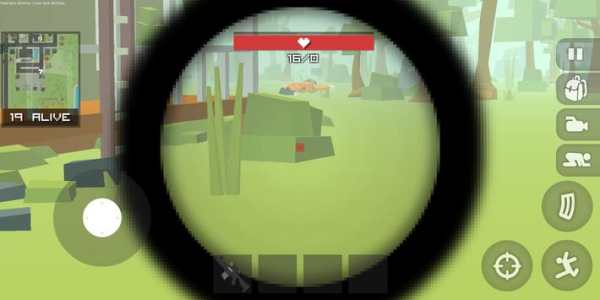 Pixel Man Battle Ground Craft screenshot 5