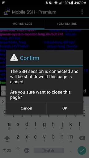Mobile SSH (Premium Version) screenshot 4