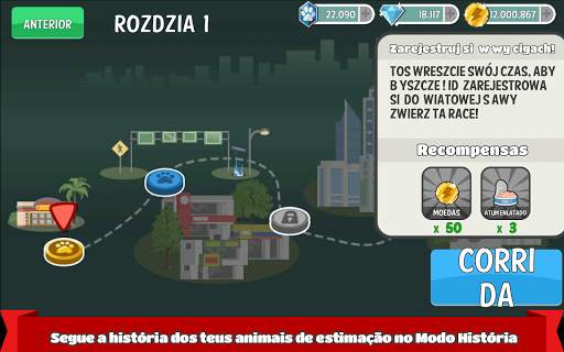 Pets Race - Divertido jogo de corridas online PVP screenshot 4