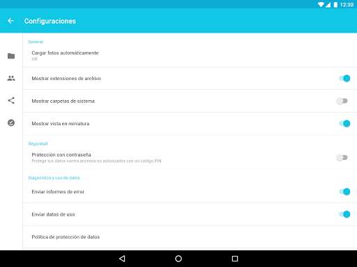 IONOS HiDrive screenshot 12