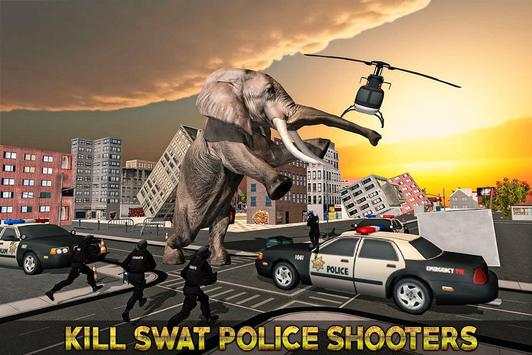 Angry Elephant City Attack screenshot 14